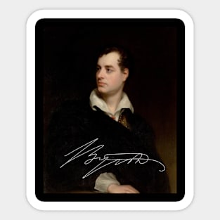 Lord Byron - Signature Sticker